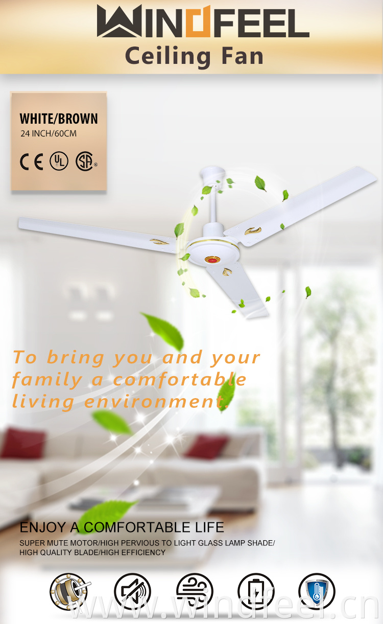 Useful Electrical Ceiling Fan Classical Fan With Decoration